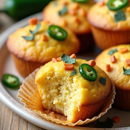 Gluten-Free Jalapeño Cornbread Muffins – La Cuisine d' Olivia