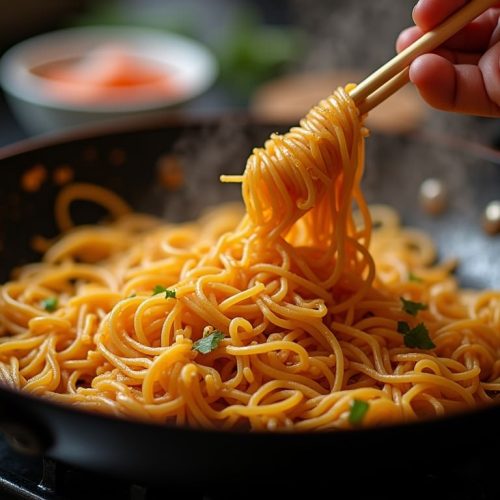 Quick Korean Pad Thai Noodles – La Cuisine d' Olivia