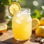 refreshing ginger lemonade