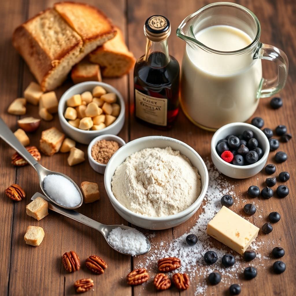 Instant Pot French Toast ingredients