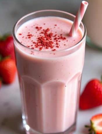 Strawberry Maple Protein Shake